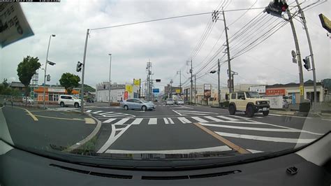 ーいつもの嫌がらせー【令和4年7月9日㈯昼版】 「出勤路・国道経由ルート走行3．5km。②赤1347＠13時48分、⓭黄、⓬青系・656。⓫