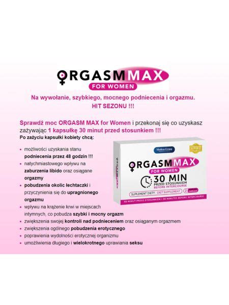 Tabletki Na Libido Orgazm Dla Kobiet ORGASM MAX 87557 Redarena Pl