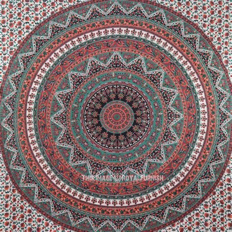 Cool Boho Medallion Circle Mandala Wall Tapestry Indian Beach Throw