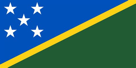 Solomon Islands flag color codes