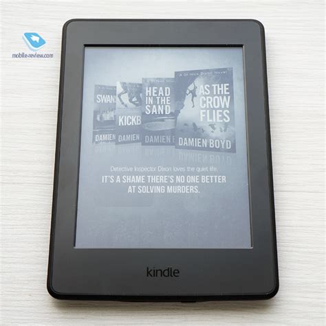 Mobile-review.com Обзор электронной книги Amazon Kindle Paperwhite 2015