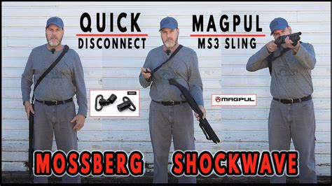 Mossberg Shockwave Shotgun Quick Disconnect Sling Modification Youtube