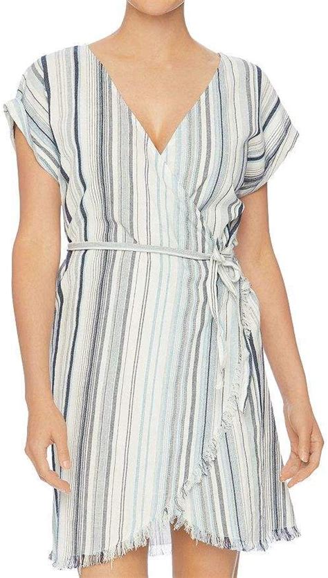 Splendid Line Of Sight Wrap Dress Swim Cover Up Cool Summer Outfits