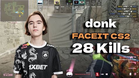 Donk 28 Kills W Sh1ro Ancient FACEIT Ranked Apr 25 2024 CS2 POV