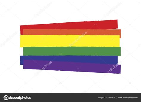 Gay Lgbt Rainbow Pride Color Love Heart Happy Freedom Homosexuality Stock Photo By Issaro Now