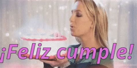 Feliz Cumple Cumpleaños Britney Spears Pastel Velas GIF - Happy ...