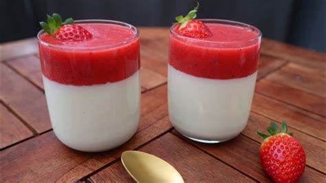 Receta De Panna Cotta Sin Gelatina Y Con Fresas 2024 Hacerlo Como