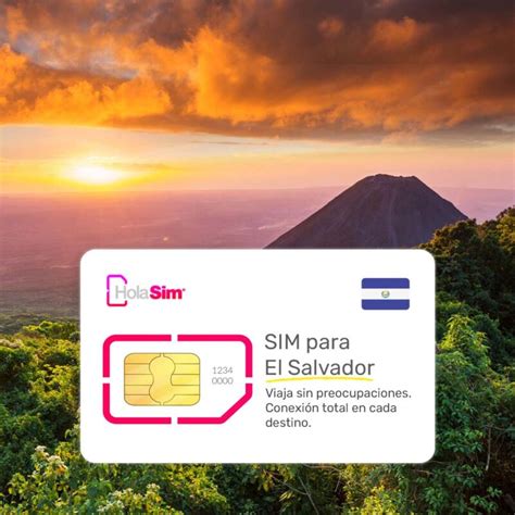 Tarjeta SIM Y ESIM Chip El Salvador HolaSim Argentina