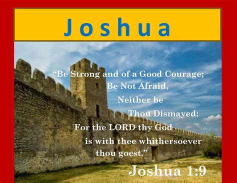 JOSHUA (20 Lessons) – Fundamental Baptist World-Wide Mission