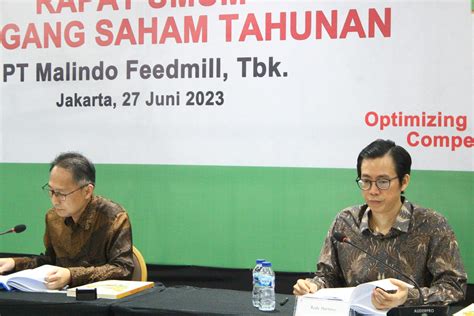 PT Malindo Feedmill Tbk Selenggarakan Rapat Umum Pemegang Saham