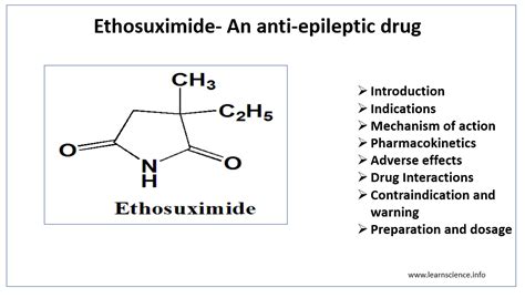 Ethosuximide Biopharma Notes