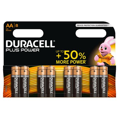 Duracell Plus Power AA Par 8 Pile Chargeur DURACELL Sur LDLC