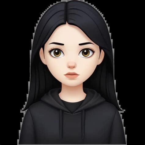 Nude Emo Girl Emoji AI Emoji Generator