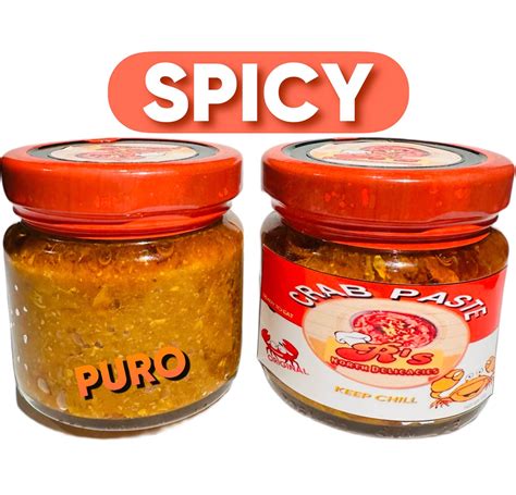 RSSHOPS Pure CRAB PASTE Aligue Instant Food Spicy Or Original Lazada PH