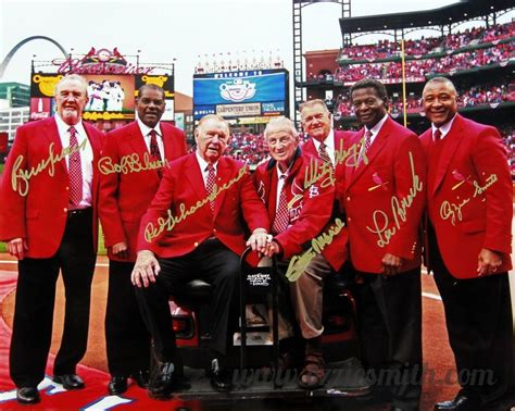 True Legends Cardinals Hall Of Famers St Louis Cardinals Baseball