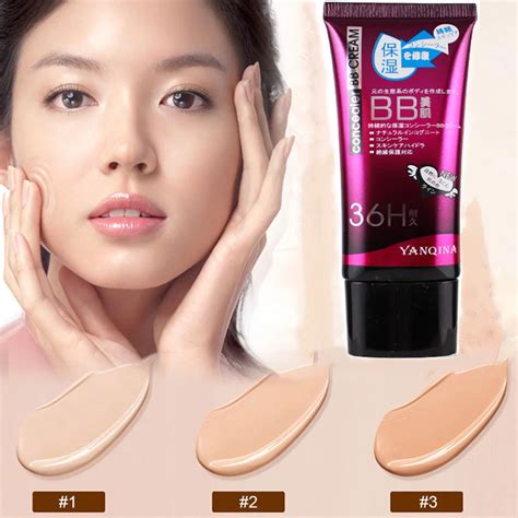 PC New Colors Natural BB Cream Brightening Moisturizing Concealer Nude Foundation Makeup Face