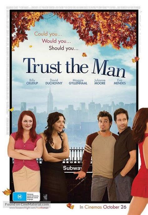 ''Trust the Man'' 2005 Australian movie poster. (Could you... Would you ...