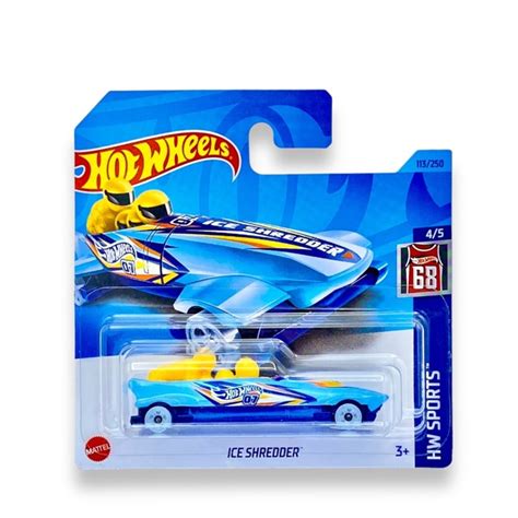 Hot Wheels Ice Shredder Blue Yellow Hkk Klas Uk