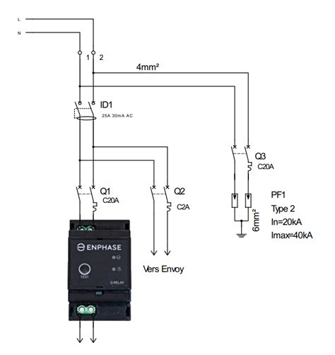 IQ RELAY Relais Q Monophasé Enphase Energy