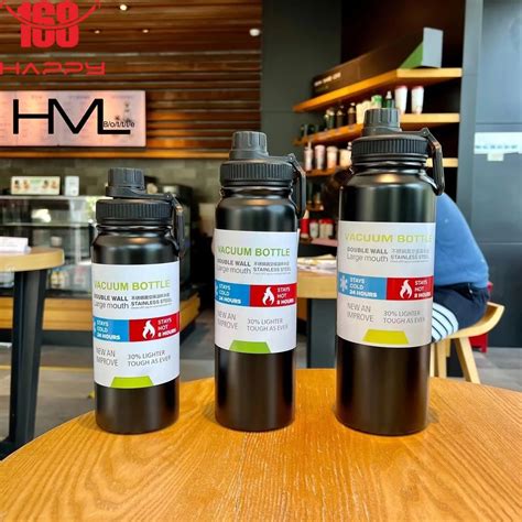 Stainless Steel Aqua Flask Tumbler Double Wall Hot Cold Vacuum Flask Sport Tumbler 800 1000ML