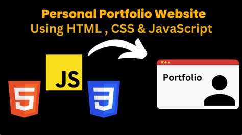 Personal Portfolio Website Using HTML CSS JavaScript With Source