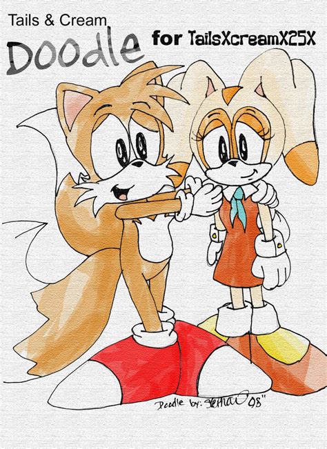 Tails and Cream by nickgurlpa on DeviantArt