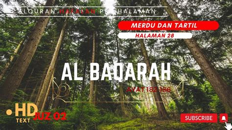 Halaman Juz Semaan Al Quran Al Baqarah Ayat Merdu Dan