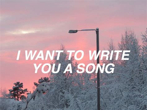 I Want To Write You A Song One Direction 1 2 One Direction