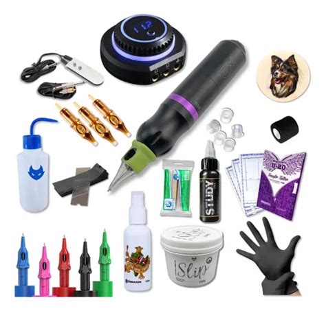 Kit Iniciante Pen Fonte Dual Magic Kit Completo Tatuagem Parcelamento