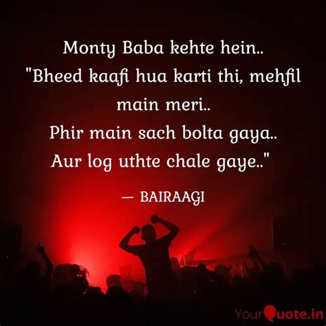 Monty Baba Kehte Hein Quotes Writings By Manish Bhandari