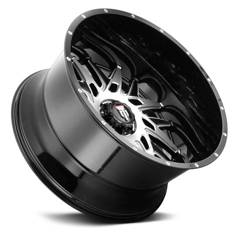 American Truxx At Dna Wheels Gloss Black With Machined Face And