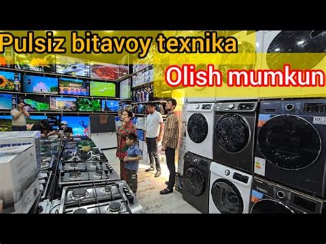 Pulsiz Bitavoy Texnika Olish Toshkent YouTube