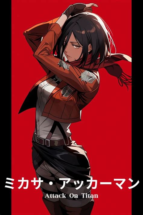 Mikasa Ackerman ️ Attack On Titan Fanart Attack On Titan Anime