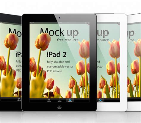 Psd IPad Perspective Mockup Pixeden Club