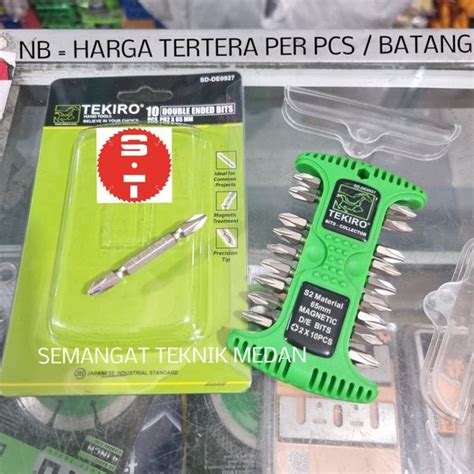 Jual MATA BOR OBENG ANGIN GANDA SCREWDRIVER BIT PH2 PLUS 65mm TEKIRO