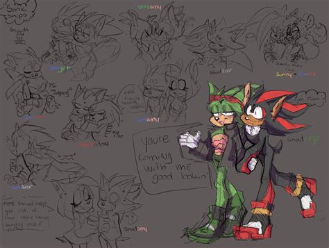 A lot of ships. (by Orchiiids on Tumblr) : r/sonadow_SFW