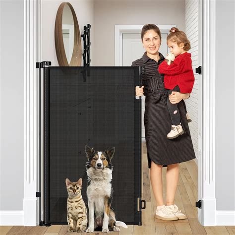 Amazon.com: 48 Inch Extra Tall Pet Gate, Extends to 55" Wide, Extra ...