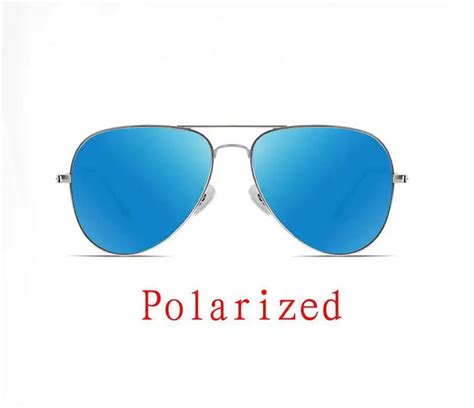 Real Polarized Men Pilot Aviation Sunglasses Flash Mirrored And Gradient Lens Women Brand