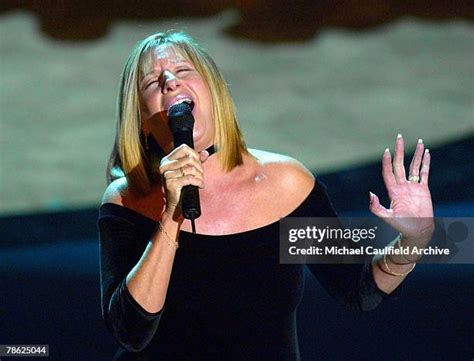 Barbra Streisand Singing Photos and Premium High Res Pictures - Getty ...