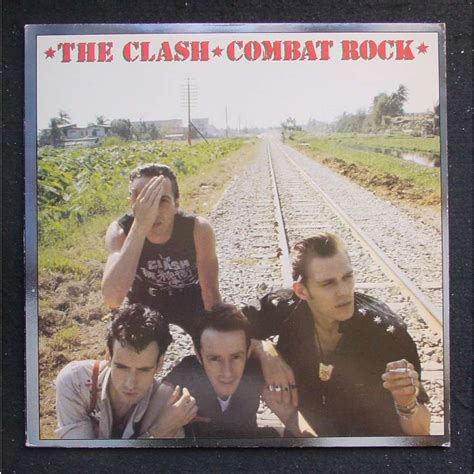 Combat rock (with poster) by The Clash, LP with themroc - Ref:116078762