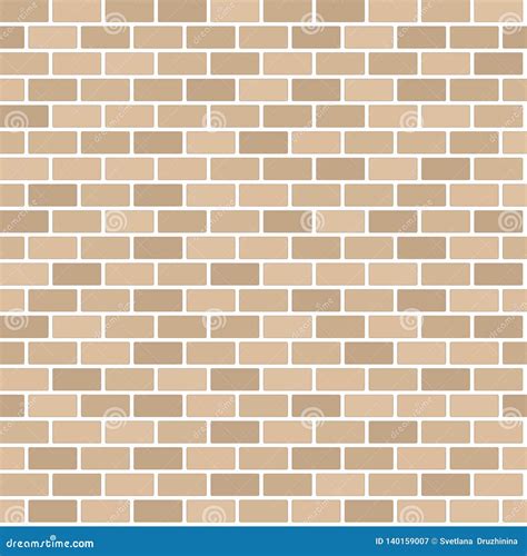 Brown Brick Wall Background - Vector Stock Vector - Illustration of ...