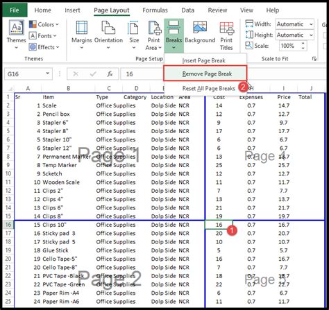 C Mo Eliminar Un Salto De P Gina En Excel