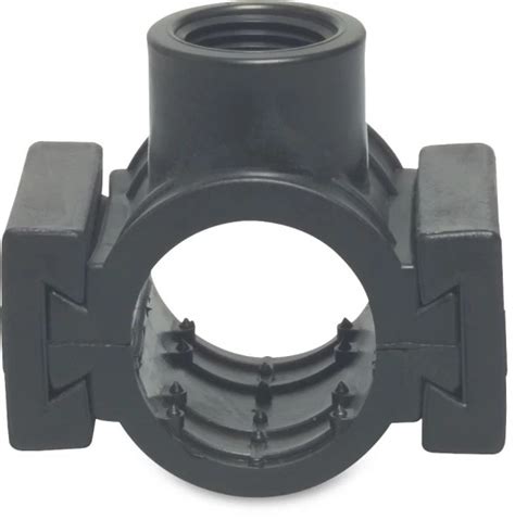 Pipe Saddle Clamp PVC Wedge Type PE Services