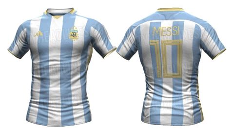 ¿será Así Filtran Dos Posibles Camisetas De La Selección Argentina Para La Copa América 2024