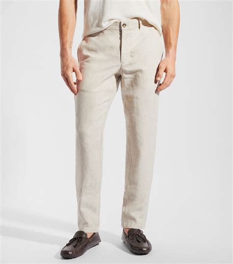 Mango Pantalón de lino Hombre El Palacio de Hierro