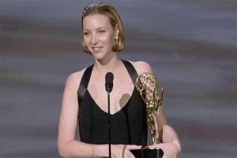 Lisa Kudrow accepts the Emmy for Supporting Actress in a Comedy ...