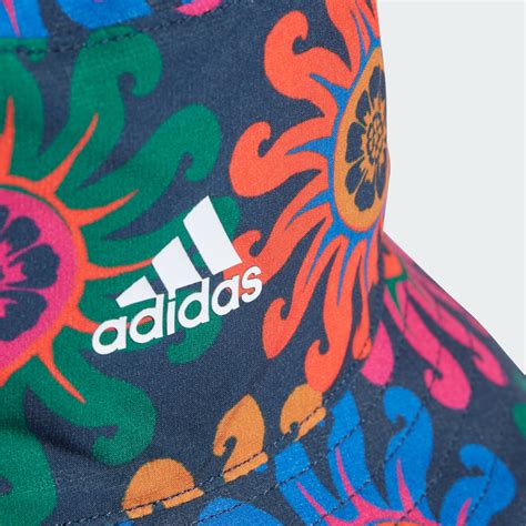 Adidas Adidas X FARM Double Sided Bucket Hat Blue Adidas LK