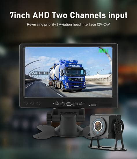 Jansite Ahd Tft Car Monitor With Channels Aviation Head Rear View