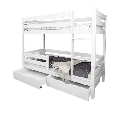 EcoWood Моритц 2 80х180 с бортиком и ящиками / ECO.001.00043.80-180.W ...