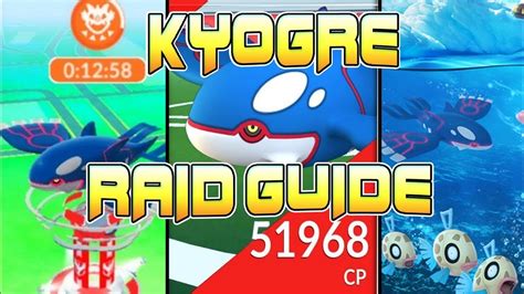 Kyogre Raid Guide In Pokemon Go Best Counters For Legendary Raid Boss